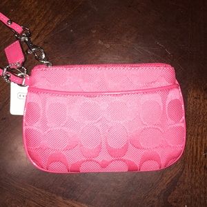 Coach Accessories - Pink Coach wristlet Coach Accessories - Pink Coach wristlet